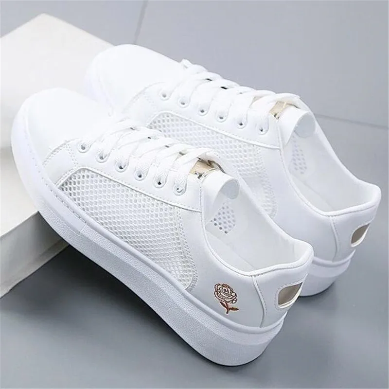 

Mesh bottom womens shoes 2021 summer new fashion running platform women's sneakers low-top sports women casual shoes Loafers