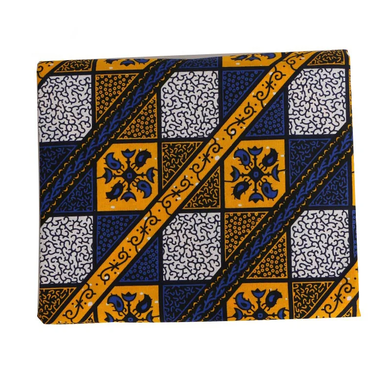 Высокое качество Виниловый фон с изображением синих и желтых печати шелковой