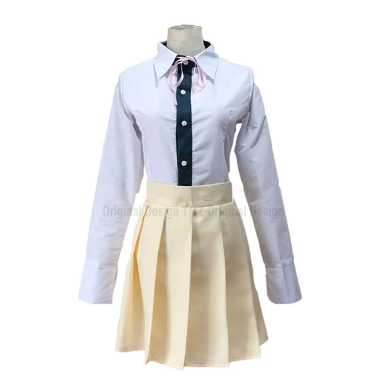 Женский костюм для косплея Super DanganRonpa 2 Dangan Ronpa V3 Chiaki Nanami Униформа куртка рубашка