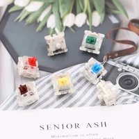 gateron switches 3pin smd led black red brown blue clear green yellow compatible for mx mechanical keyboard fit gk61gk64 gh60