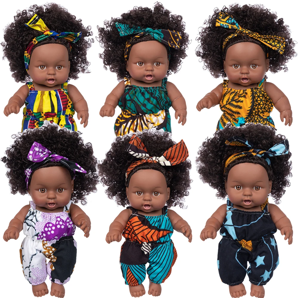 Американская кукла Реборн черная детская игрушки для детей девочек и мальчиков