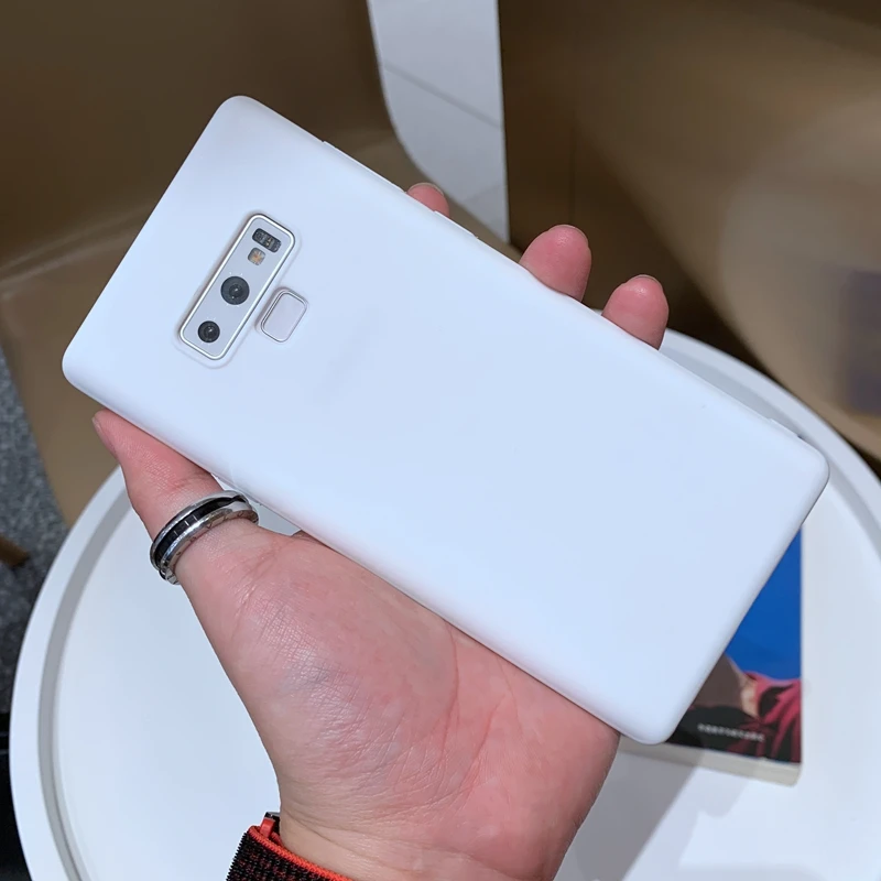 Однотонный матовый Мягкий силиконовый чехол из ТПУ для Samsung Galaxy S10 S9 S8 S10e S7 Edge A6 A8 J4