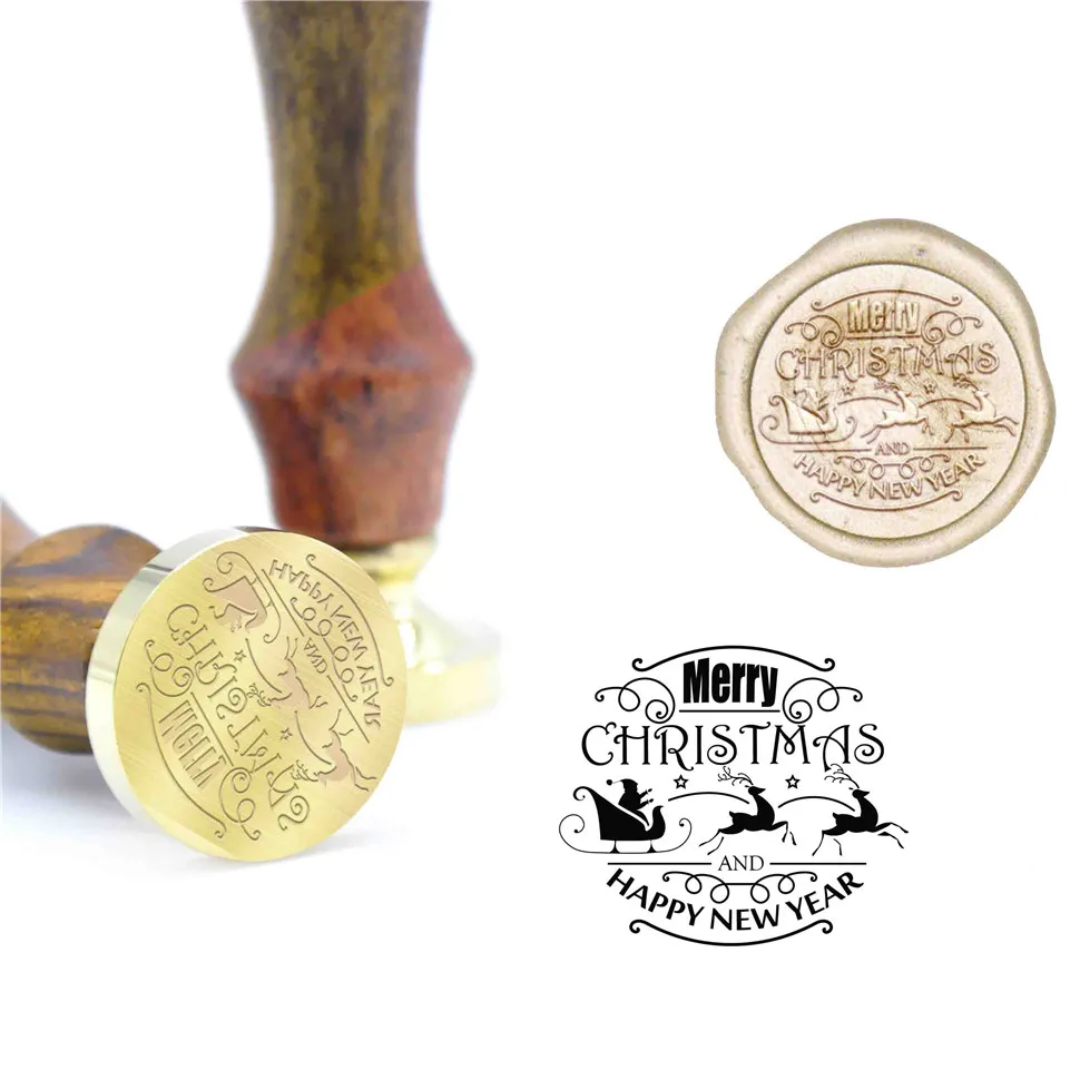 Японский стиль цветы воск печать штамп Свадебный комплект приглашение B72 на