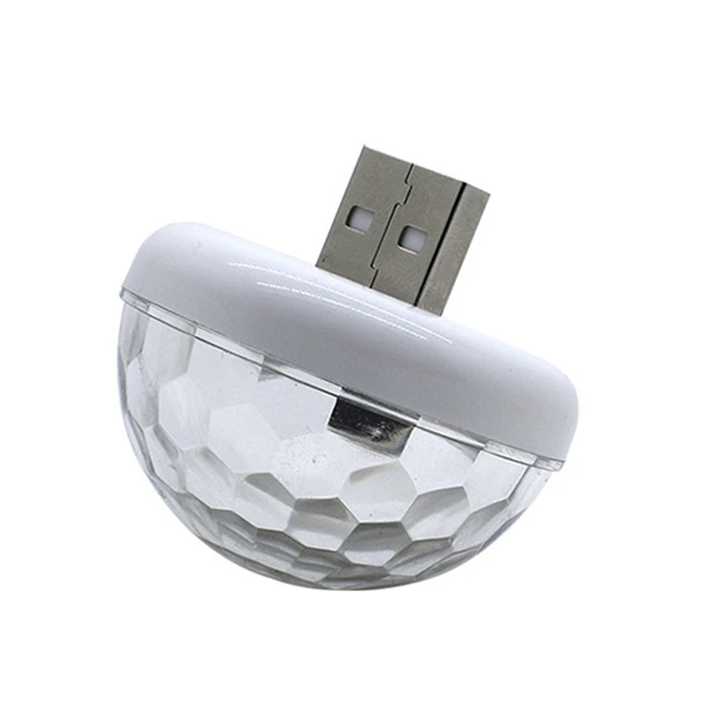 Usb мини светодиодный диско магический светильник шар портативный караоке
