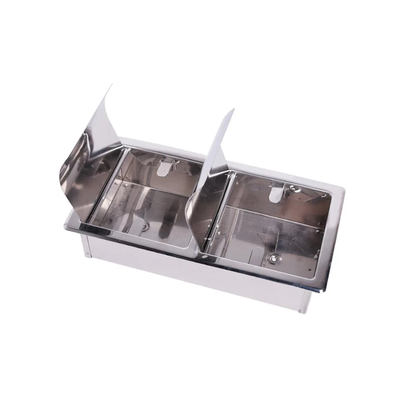 Настенный держатель для туалетной бумаги из нержавеющей стали с двойной сеткой |