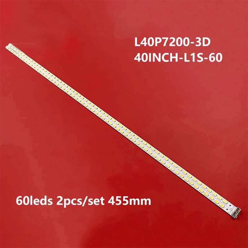 100 шт./лот 60LED 40INCH-L1S-60 Светодиодная лента для задней панели LTA400HM13 40-нижняя