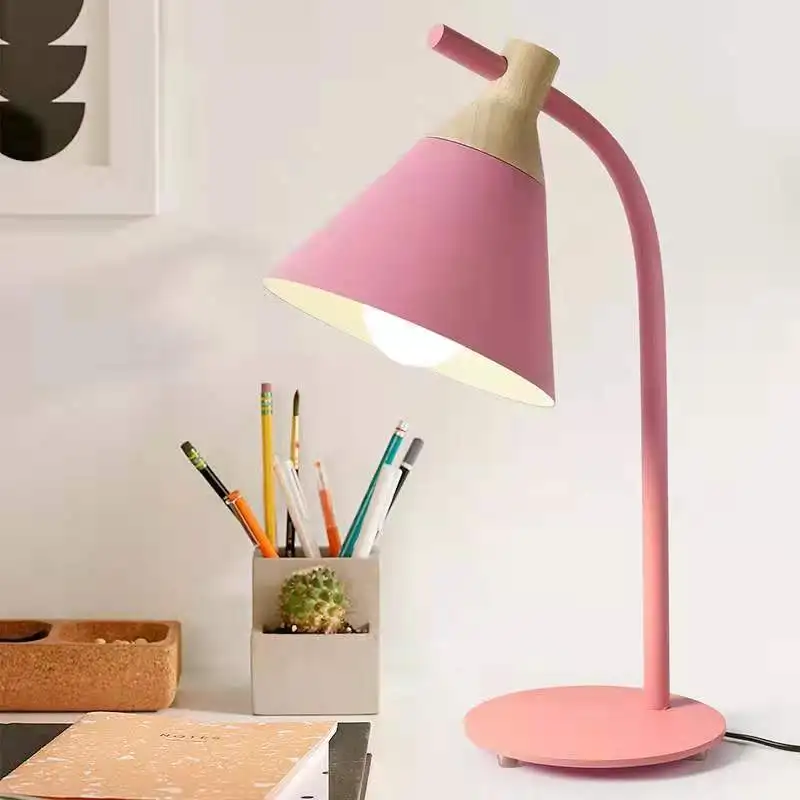 

Modern minimalist learning office desk lamp living room bedroom bedside lamp children's room study LED desk lamp