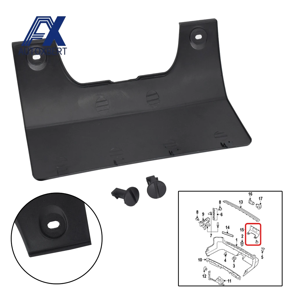 Автомобильный задний бампер буксировочный крюк крышка панели фиксированные