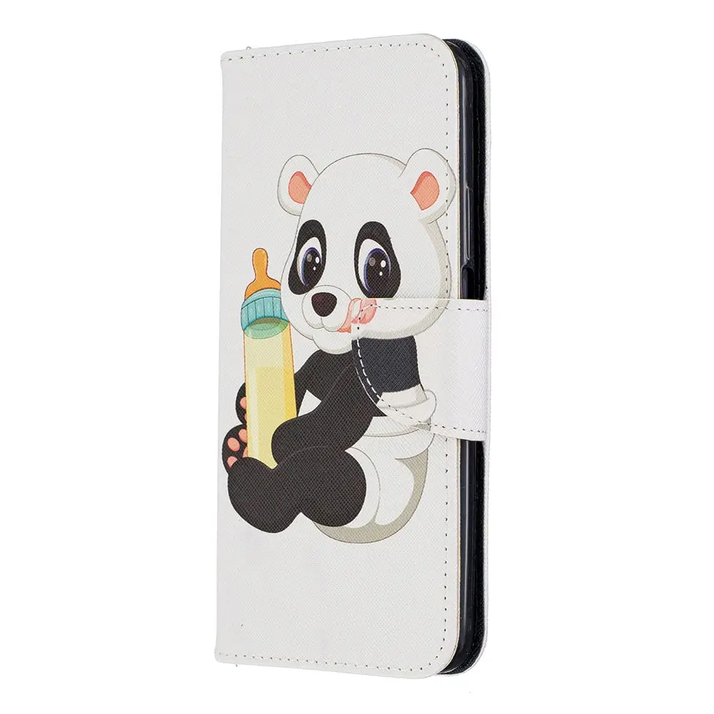 P3 Coque fundas для Xiao mi redmi 7 чехол кожаный бумажник с цветочным узором pouzdro на xio mi xiao mi redmi 7 флип чехол для телефона с рисунком панды - Цвет: P3