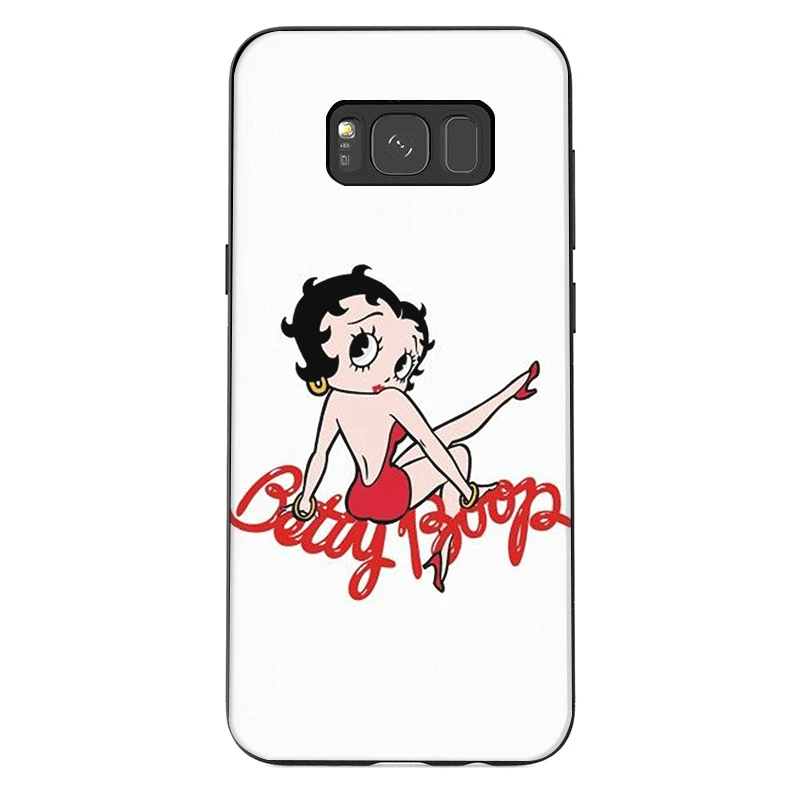 B9 Силиконовый Мобильный чехол для телефона для samsung A70 A60 A50 A40 A20 A30 A10 A9 A8 A7 A6 A5 плюс Чехол для нового IPad Betty Boop - Цвет: B9