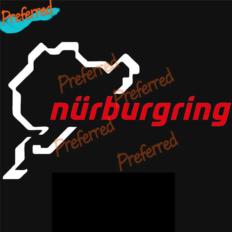

JDM Nurburgring KK Decal Motocross Racing Laptop Helmet Trunk Wall Vinyl Car Sticker Die Cutting