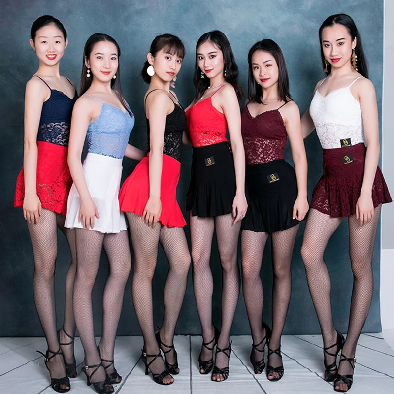 Юбка для латиноамериканских танцев модель 2019 года искусственное платье сальсы