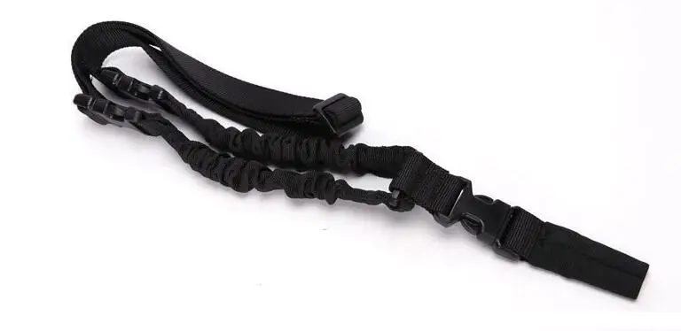 

Durable 1000D Single Point 1-Point One Point Heavy Duty Mount Bungee Military Rifle Sling Adjustable Tactical Gun Sling