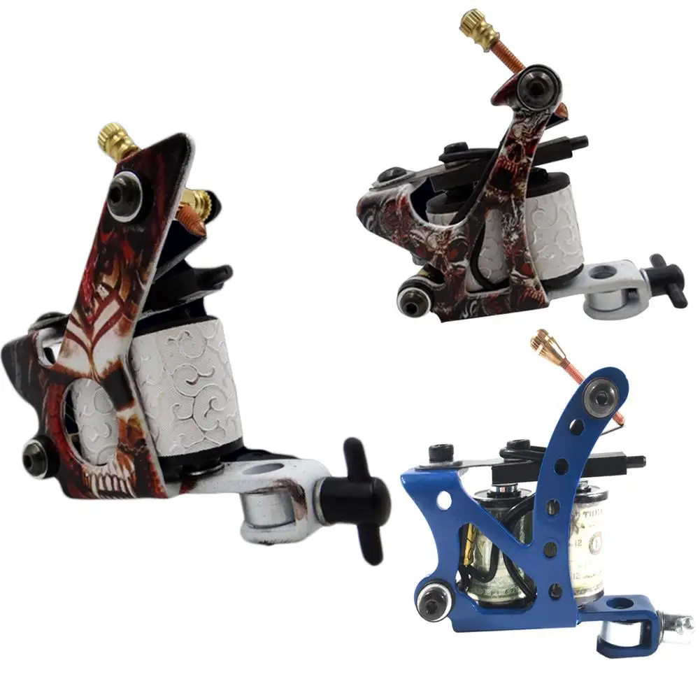 

Pro Beginners Wrap Coils Secant Fogging Tattoo Machine Liner Shader Beauty Tool for tattoo machine, liner is 8 warps coils