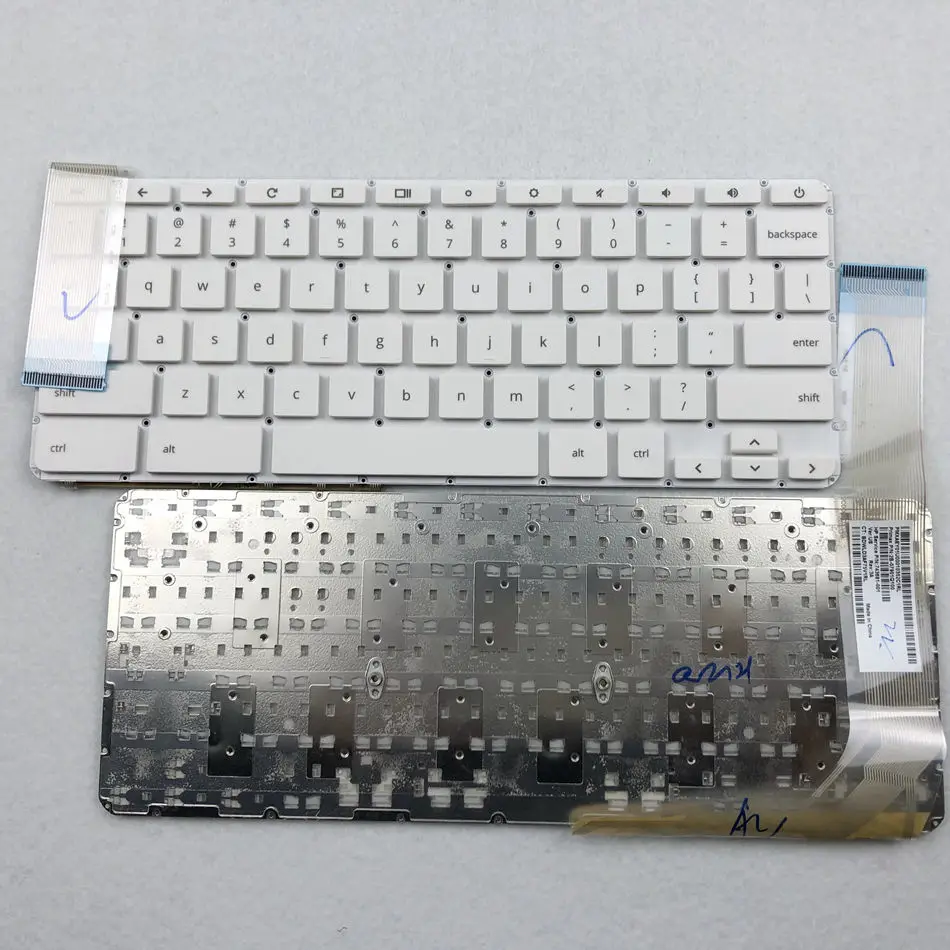 Немецкая клавиатура для ноутбука HP CHROMEBOOK 14-Q Series 14 G1 030NR 070NR 010nr 020nr 063cl 008TU 009TU белая