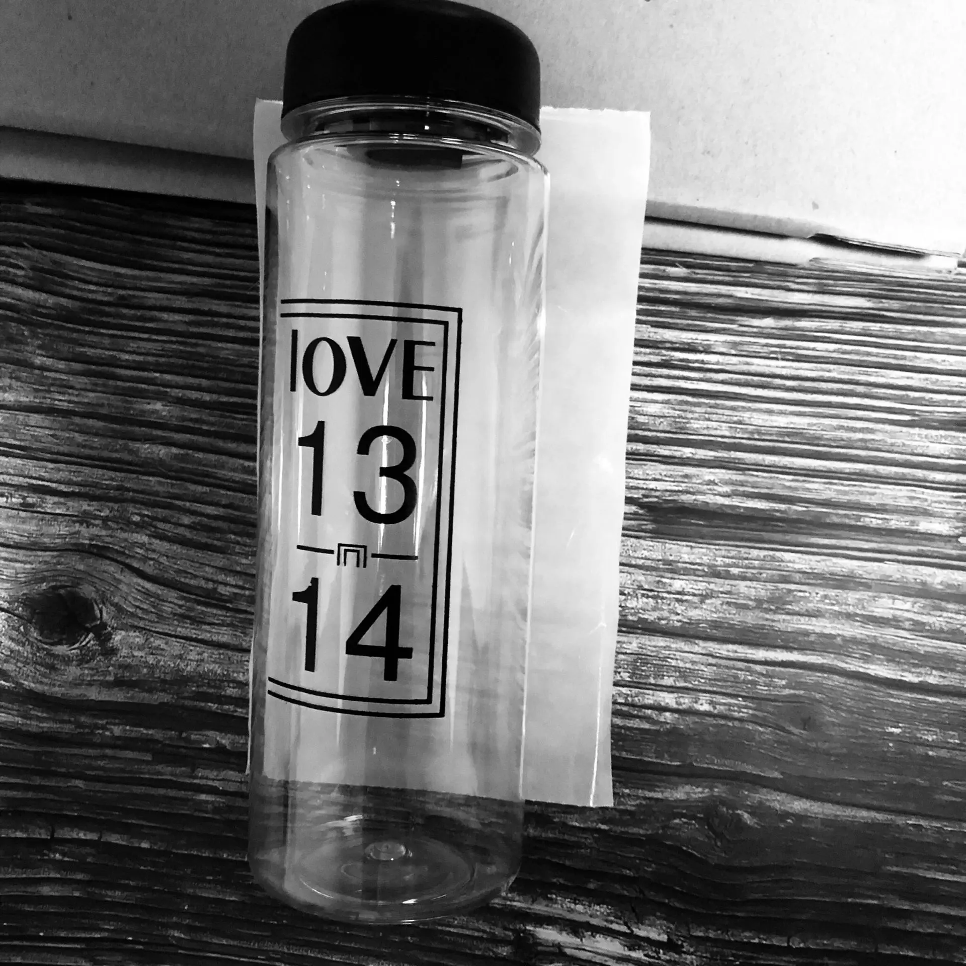 

Korean frosting creative trend personalized handy cup portable lovely children's plastic water bottle men's and women's sports