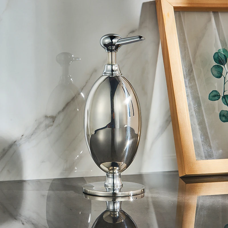 Бесплатная доставка серебряное Мыло Ванная комната ванная бутылка для мытья рук