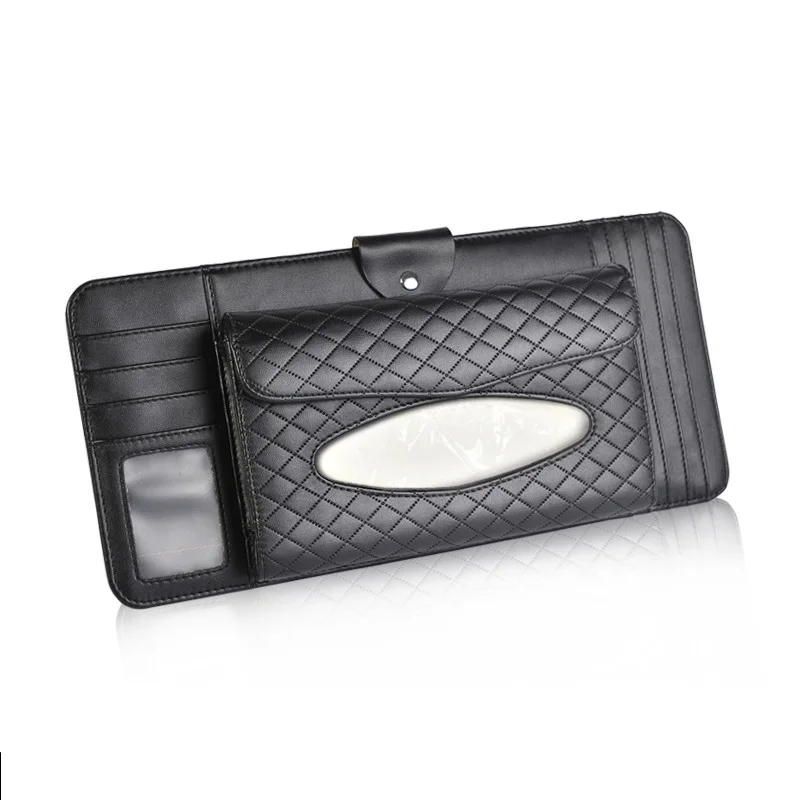 Автомобильная сумка для хранения солнцезащитных карточек и компакт дисков