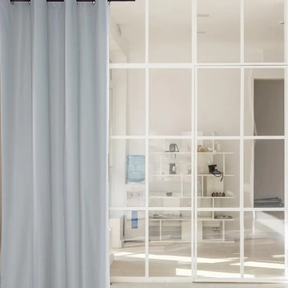 Полиэфирное волокно плотные Шторы непроницаемый для солнечных