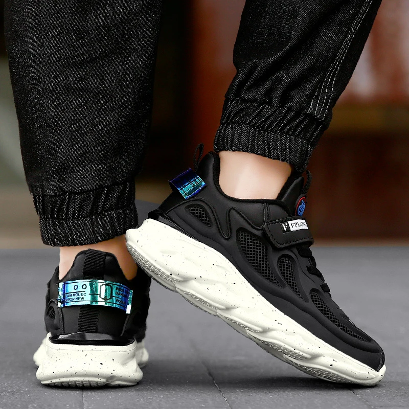 Детские кроссовки для бега с нескользящей подошвой дышащая Спортивная обувь