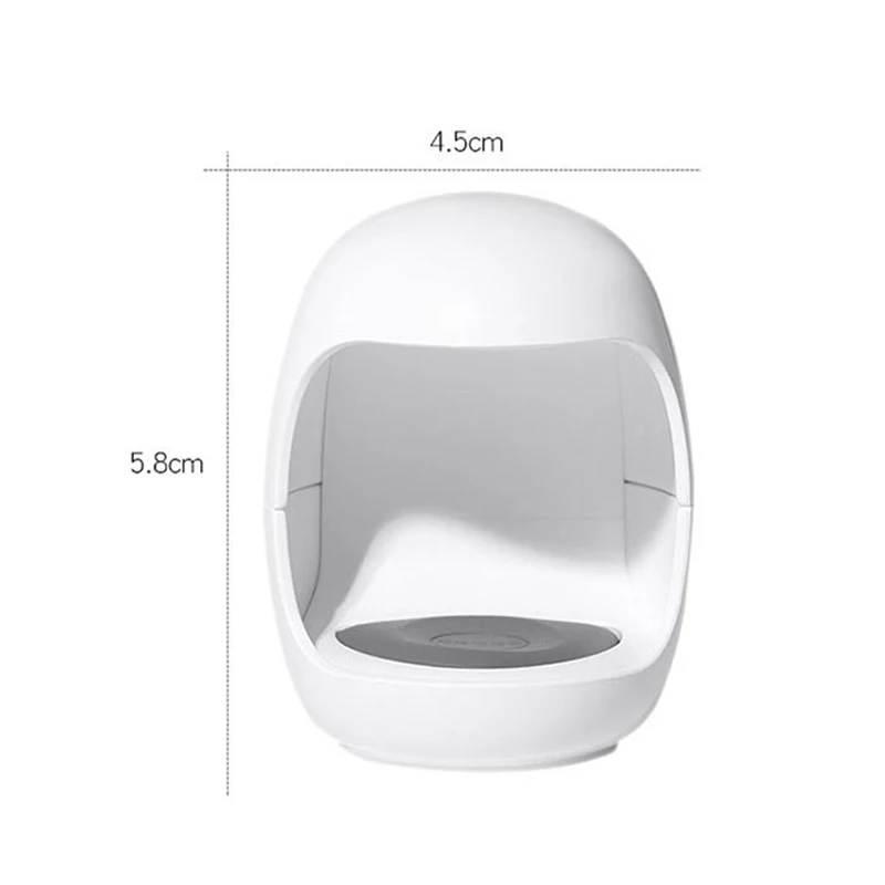

LED Mini Nail Lamp Egg Shape Timing Phototherapy Nail Gel Dryer Lamp USB Interface Intelligent Induction Manicure Light THIN889