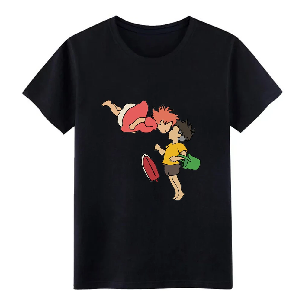 

Ponyo Ponyo t shirt Design tee shirt Crew Neck Novelty Fitness New Fashion Spring Normal shirt