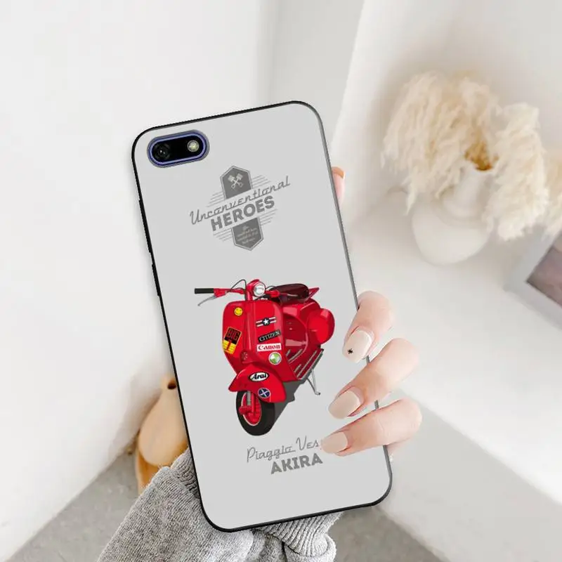 

Brand Vespa Scooter Phone Case for redmi note10 9 8 pro 6A 4X 7 7A 8A smart 5Plus 4 5 7 8T cover coque