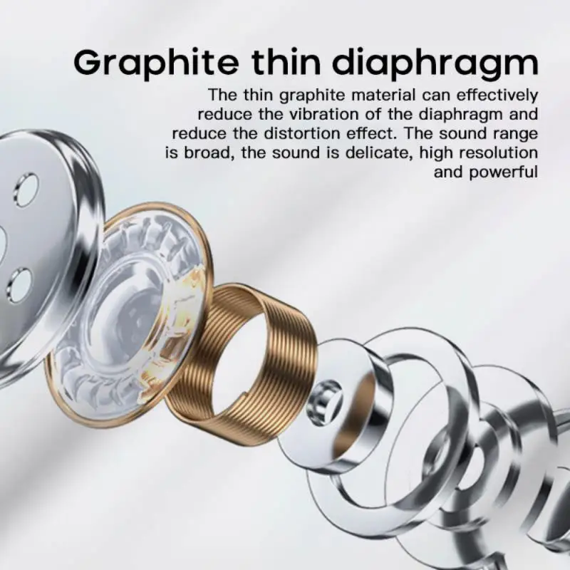 

Bluetooth-compatible Earphones With Charging Box Wireless Headphone HD Stereo Sports Waterproof Earbuds Headsets With Microphone