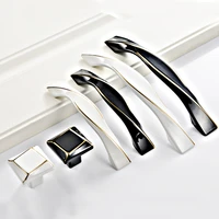 china white 96mm furniture accessories wardrobe cupboard pull knobs handles for cabinets and drawers