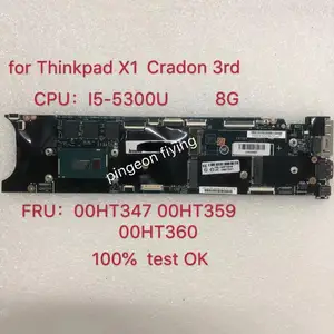 for thinkpad x1 carbon 3rd gen notebook motherboard cpu i5 5300 ram8gb 13268 1 fru 00ht359 00ht360 00ht347 free global shipping