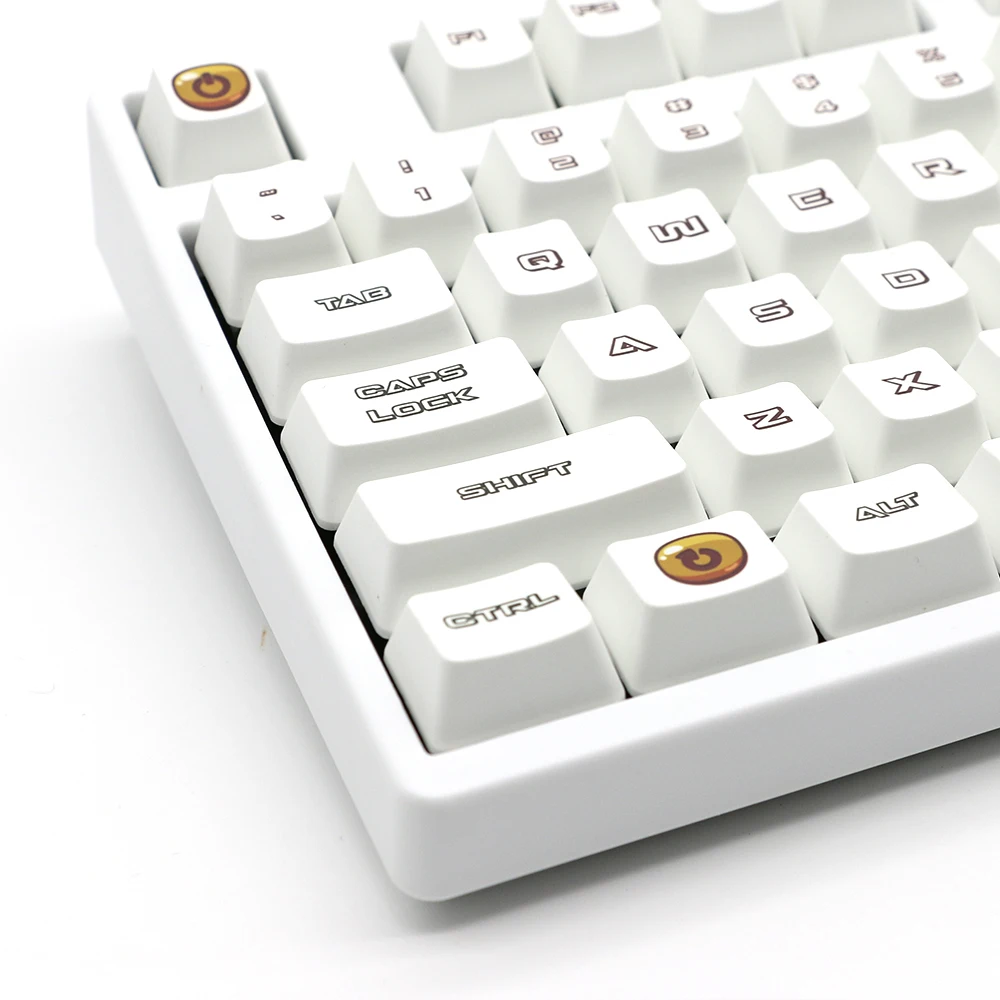 

108 клавиш PBT Keycap краска-SUB OEM профиль персонализированный минималистичный мультяшный колпачок для механической клавиатуры 6.25u игровой US маке...