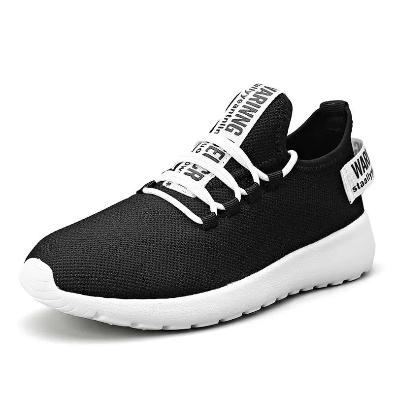 

Summer Shoes Mesh Breathable Men Casual Shoes High Quality Black Male Footwear Adulto Brand Fashion Sneakers Athletic Gym Tenis
