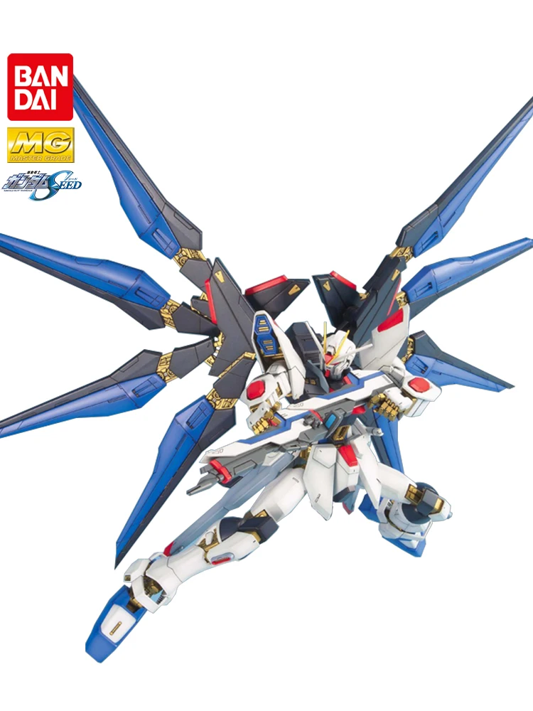 

Bandai Mg Force Attack Freedom 1/100 Gundam Assembled Model Strike Freedom Gundam