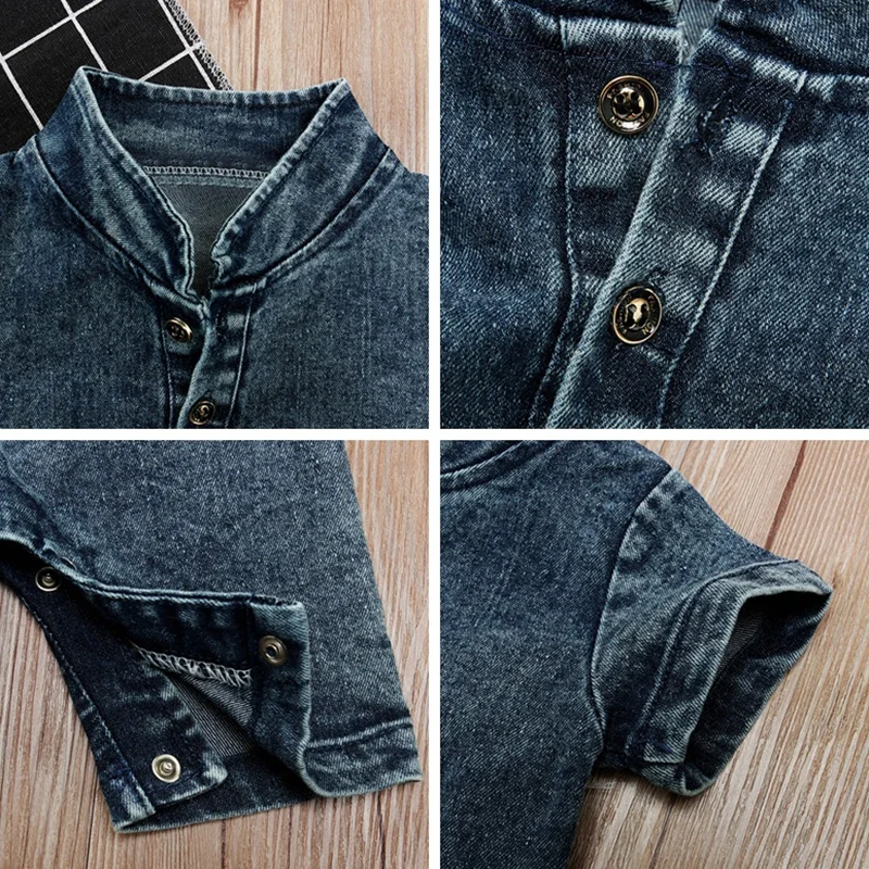 2020 Новый Летний джинсовый комбинезон для маленьких мальчиков милые комбинезоны