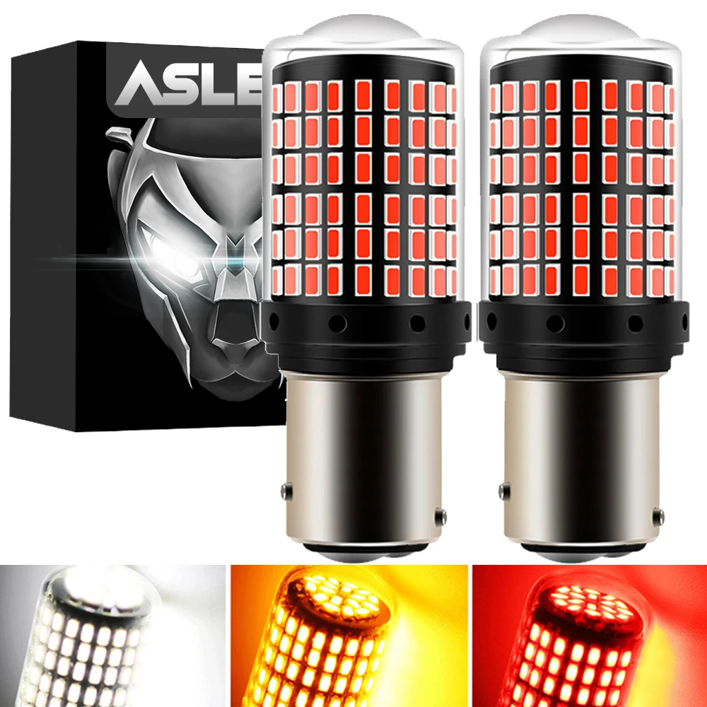 2pcs 1156 Ba15s P21W LED Bulbs,Bau15s PY21W,T20 W21W W21/5W 7440 7443,1157 Bay15d P21/5W Car LED Bulbs Canbus Red Amber Yellow