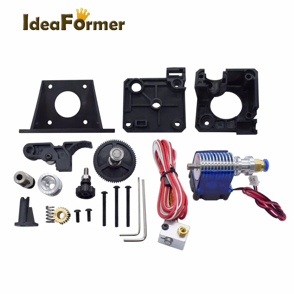 Titan экструдер Hotend для 1,75 мм Насадка накаливания RepRap i3 E3D V6 J-Head Makerbot универсальное Обновление 3d принтер