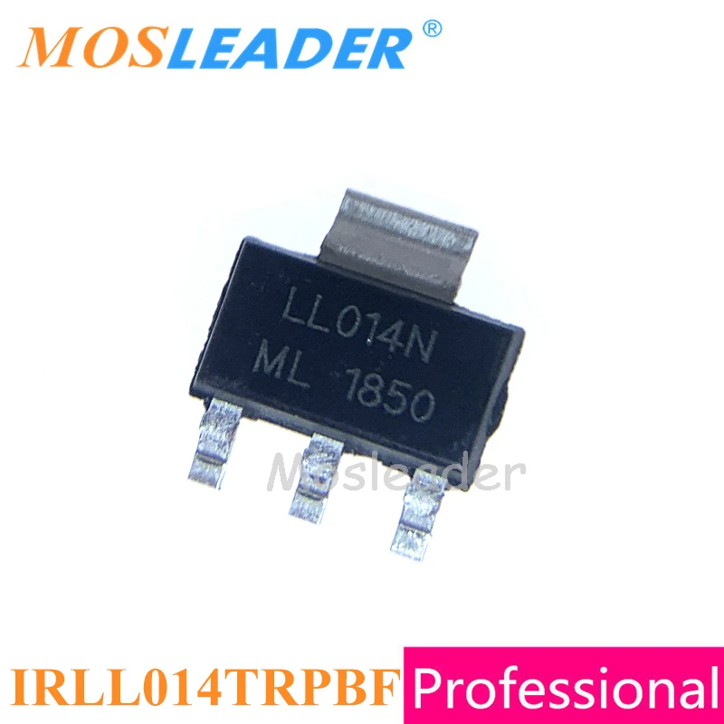 Mosleader IRLL014 IRLL014N SOT223 100 шт. 1000 IRLL014TRPBF IRLL014NTRPBF IRLL014PBF IRLL014NPBF N Channel китайские