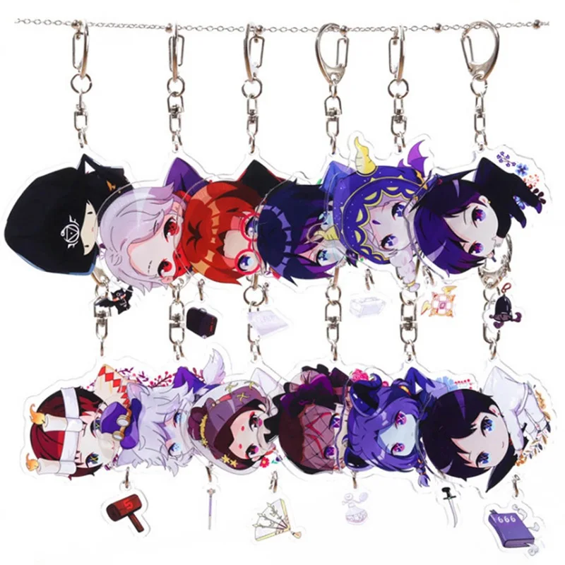 Акриловый брелок для ключей с персонажами мультфильмов Иосифом деаульниером