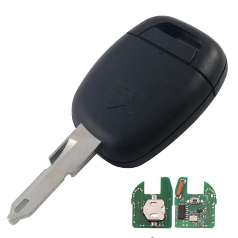 1 кнопка дистанционного ключа 434 МГц pcf7947 чип для renault clio 2 Symbol Clio II Kango