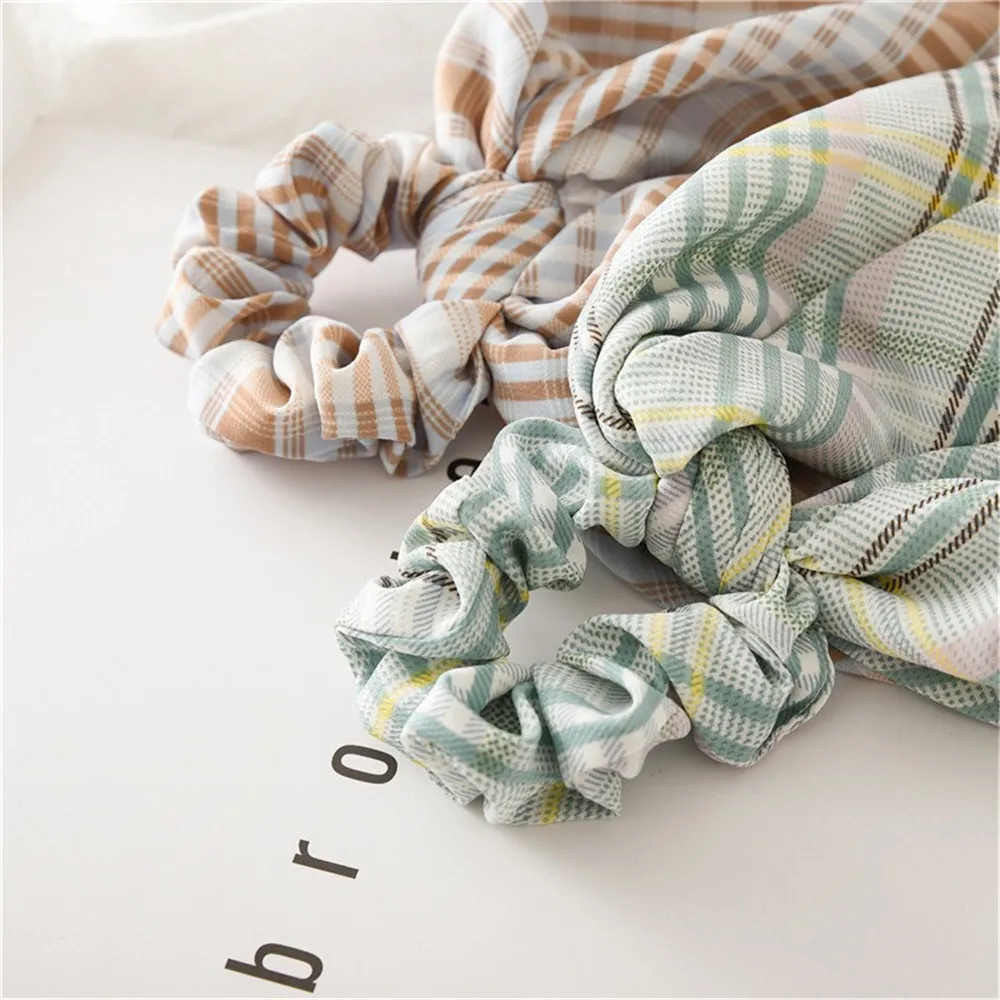 Модный стильный шарф для хвоста эластичная резинка волос женщин резинки с бантом