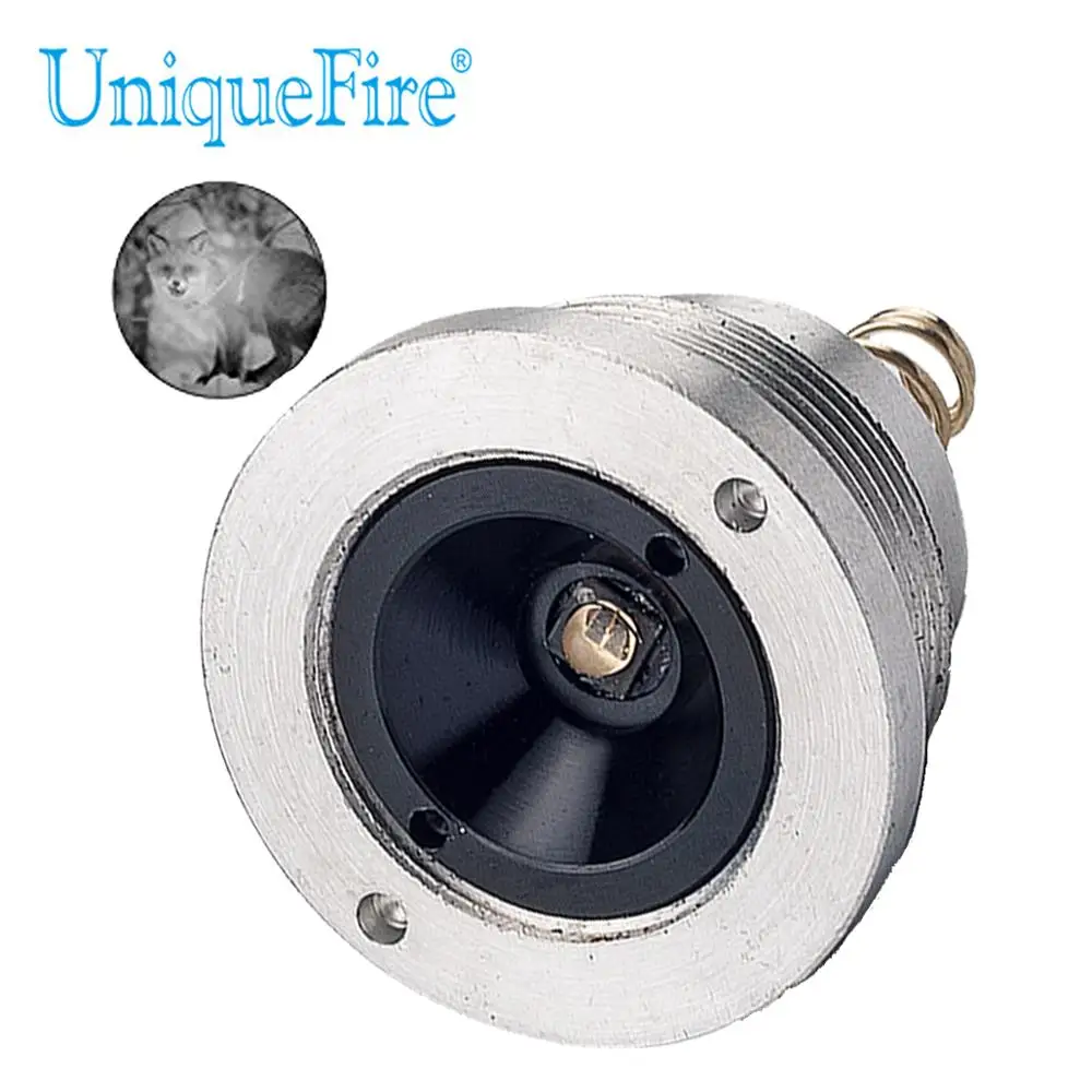

UniqueFire IR 850nm LED Pills Bulb Lamp Holder Drop-in 3 Mode Zoom Focus Replacement For UF-1503 Led Flashlight Free Shipping