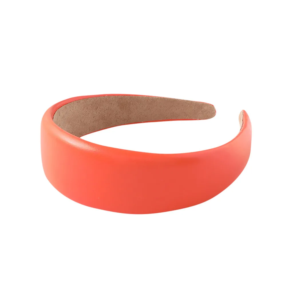 Ободок для волос Однотонный женский широкая заколка с узлом аксессуар на голову |