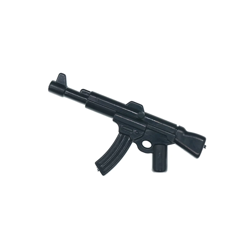 10 шт./лот Военная серия WW2 Оружие Винтовка пулемет часть MOC строительные блоки