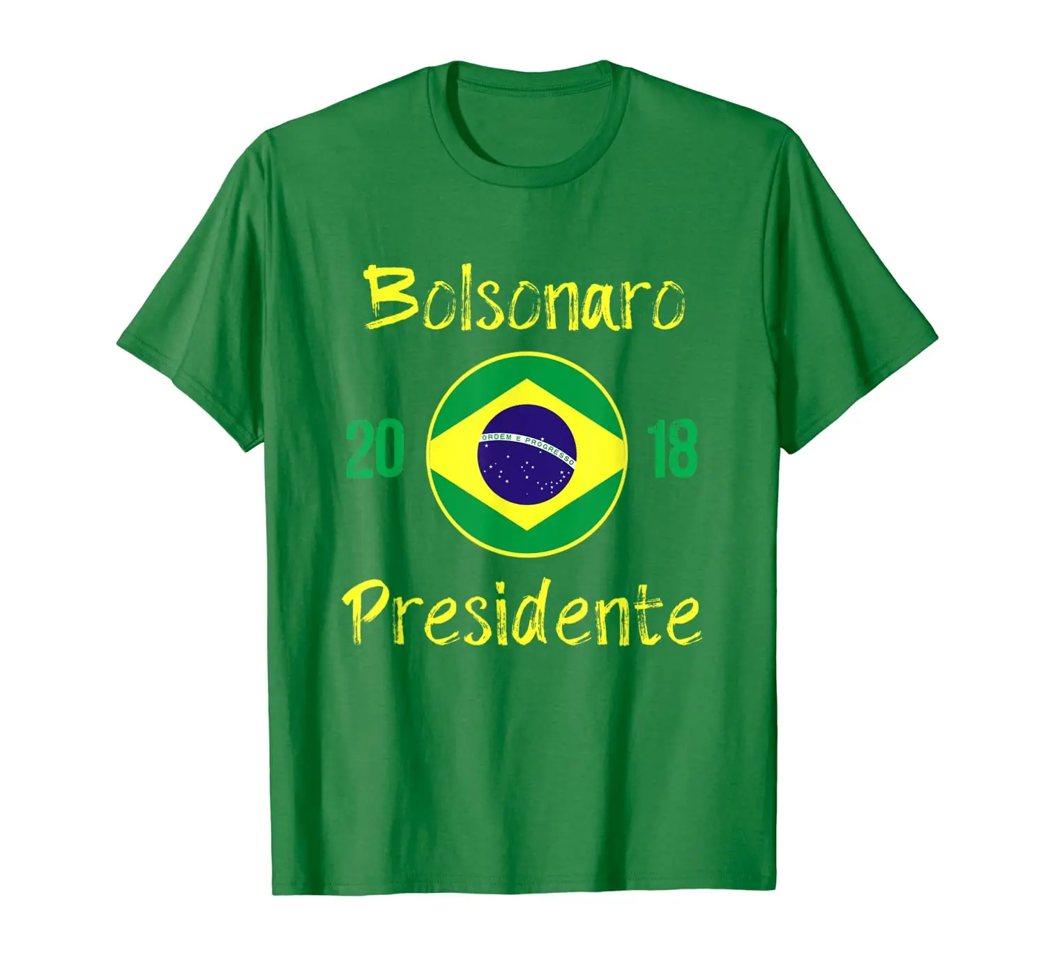

Bolsonaro Presidente 2018 Bolsomito Brazil Vintage T-Shirt T-Shirt