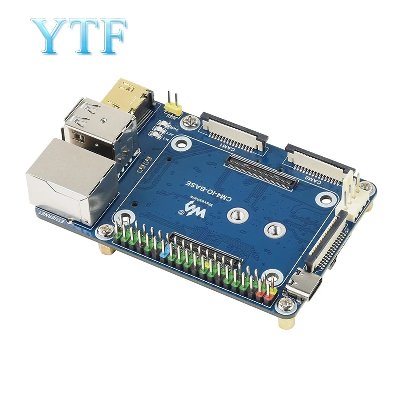 

Расчетный модуль Raspberry Pi cm4, плата расширения Gigabit Ethernet/ 4K выход/интерфейс камеры
