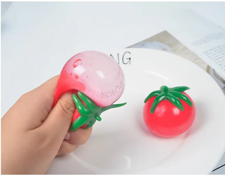 Игрушка для снятия стресса фрукты желе вода сжимаемые крутые штуки забавные