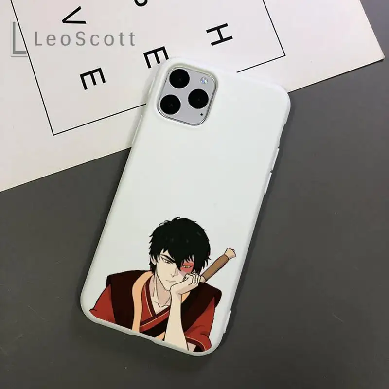 

Avatar the Last Airbender anime Phone Case Candy Color for iPhone 11 12 mini pro XS MAX 8 7 6 6S Plus X 5S SE 2020 XR