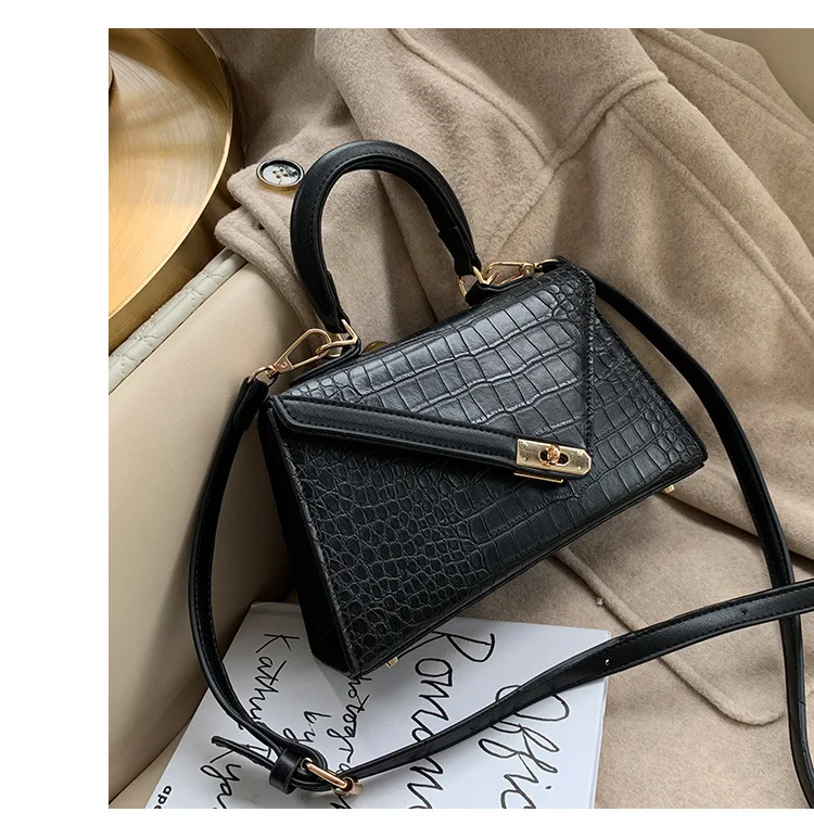 Женская маленькая сумка с верхней ручкой роскошная брендовая трапециевидной