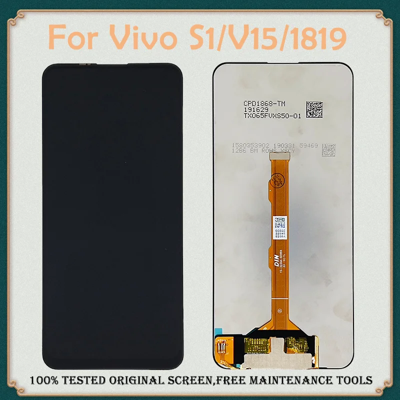 

6,53 "оригинальный для Vivo V15 1819 LCD дисплей для Vivo S1 LCD Замена
