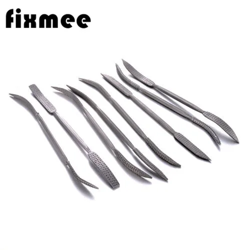 

8pcs 190mm Double Ended Riffler Wood Rasp File Set Woodworking Carving